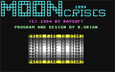 Moon Crisis 1999 - Screenshot - Game Title Image