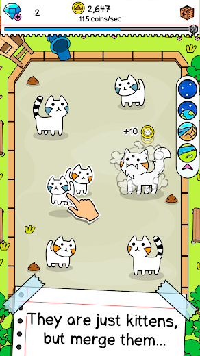 Cat Evolution: Merge Animals