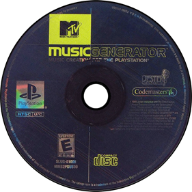 MTV Music Generator - Disc Image