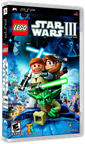 LEGO Star Wars III: The Clone Wars - Box - 3D Image