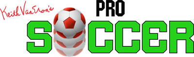Keith Van Eron's Pro Soccer - Clear Logo Image