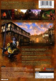 The Elder Scrolls III: Morrowind - Box - Back Image