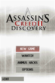 Assassin's Creed II: Discovery - Screenshot - Game Title Image