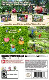 Pikmin 3 Deluxe - Box - Back Image