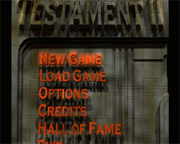 Testament II - Screenshot - Game Title Image