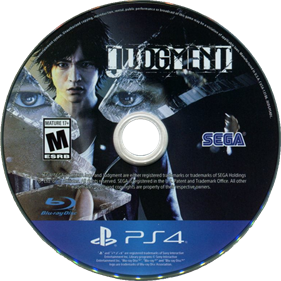Judgment - Disc Image