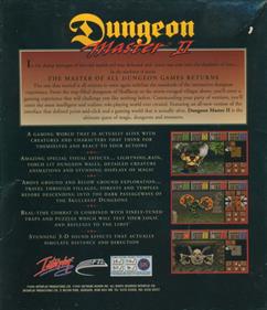 Dungeon Master II: The Legend of Skullkeep - Box - Back Image