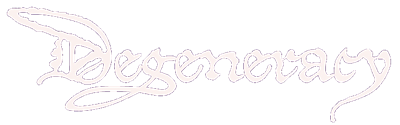 Degeneracy - Clear Logo Image