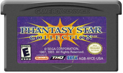 Phantasy Star Collection - Cart - Front Image
