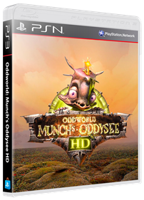 Oddworld: Munch's Oddysee HD - Box - 3D Image