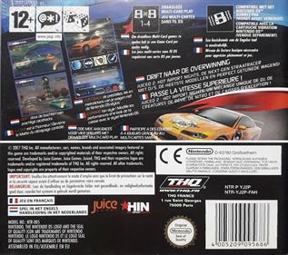 Juiced 2: Hot Import Nights - Box - Back Image