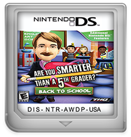 Are You Smarter Than a 5th Grader? Back to School - Fanart - Cart - Front Image