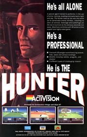 Hunter - Advertisement Flyer - Front Image