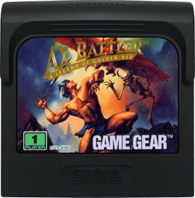 Ax Battler: A Legend of Golden Axe - Cart - Front Image