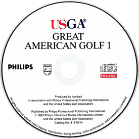 USGA Presents Great American Golf 1 - Disc Image