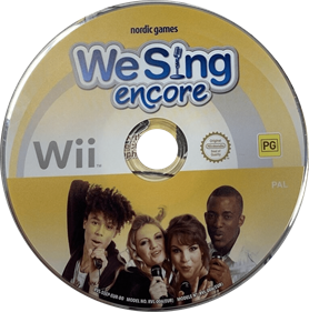 We Sing: Encore - Disc Image