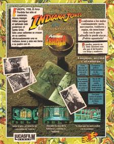 Indiana Jones and the Last Crusade: The Action Game - Box - Back Image