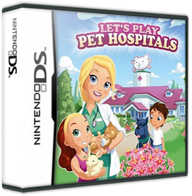 Let's Play Pet Hospitals - Box - 3D Image