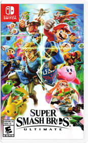 Super Smash Bros. Ultimate - Box - Front - Reconstructed Image