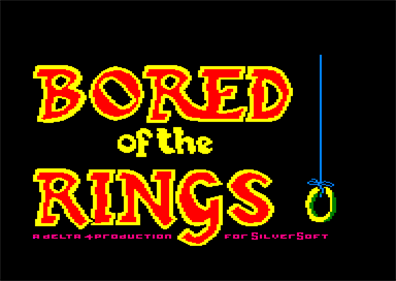 Bored of the Rings - Screenshot - Game Title Image