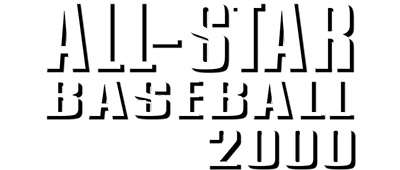 All-Star Baseball 2000 - Clear Logo Image