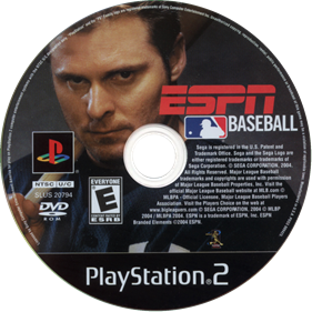 ESPN Major League Baseball - Disc Image