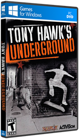 Tony Hawk's Underground - Box - 3D Image