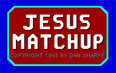 Jesus Matchup - Screenshot - Game Title Image