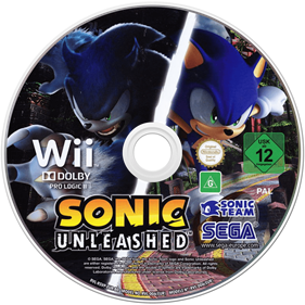 Sonic Unleashed - Disc Image