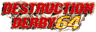Destruction Derby 64 - Clear Logo Image