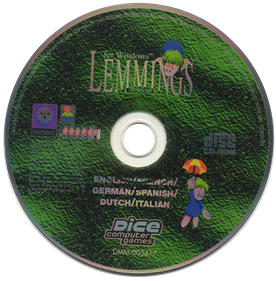 Lemmings for Windows - Disc Image