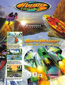 Hydro Thunder - Advertisement Flyer - Front Image