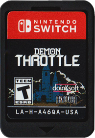 Demon Throttle - Cart - Front Image