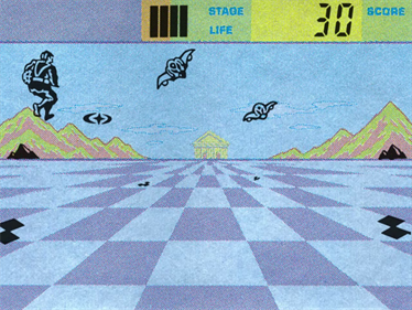 Space Harrier II - Screenshot - Gameplay Image