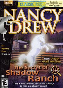 Nancy Drew: The Secret of Shadow Ranch - Box - Front Image