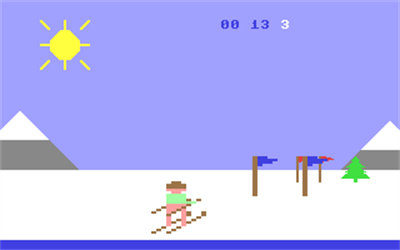 Ski-Three-Dee - Screenshot - Gameplay Image