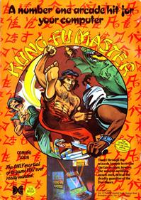 Kung-Fu Master - Advertisement Flyer - Front Image