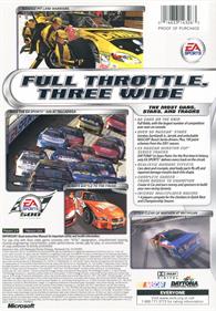 NASCAR Thunder 2002 - Box - Back Image