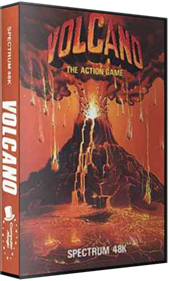 Volcano: The Action Game - Box - 3D Image