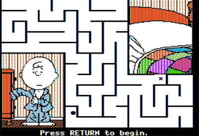 Peanuts Maze Marathon - Screenshot - Gameplay Image