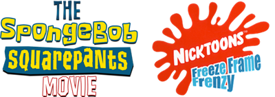 2 Games In 1: The SpongeBob SquarePants Movie + SpongeBob SquarePants and Friends in Freeze Frame Frenzy - Clear Logo Image