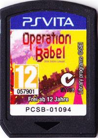 Operation Babel: New Tokyo Legacy - Cart - Front Image