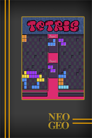 NeoGeo 2 Player Tetris - Advertisement Flyer - Front Image