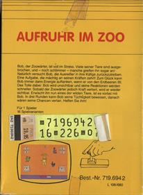 Zoo Fun - Box - Back Image