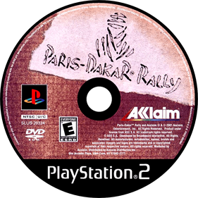 Paris-Dakar Rally - Disc Image