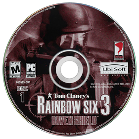 Tom Clancy's Rainbow Six 3: Gold - Disc Image