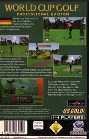 World Cup Golf: Professional Edition - Box - Back Image