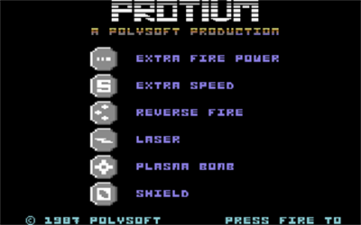 Protium - Screenshot - Game Title Image