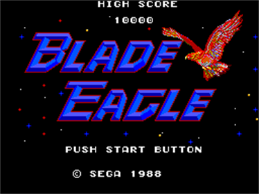 Blade Eagle 3-D - Screenshot - Game Title Image