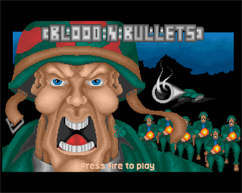 Blood 'n' Bullets - Screenshot - Game Title Image